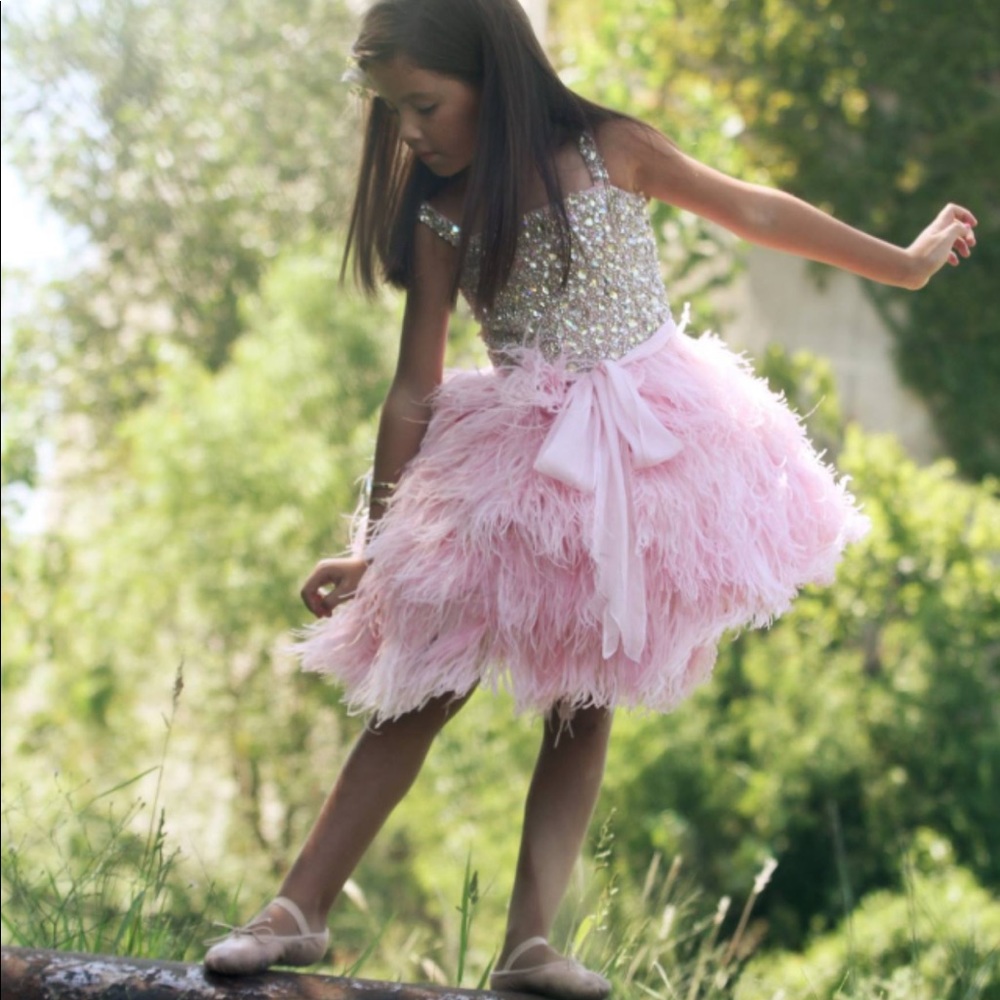 Feather dress